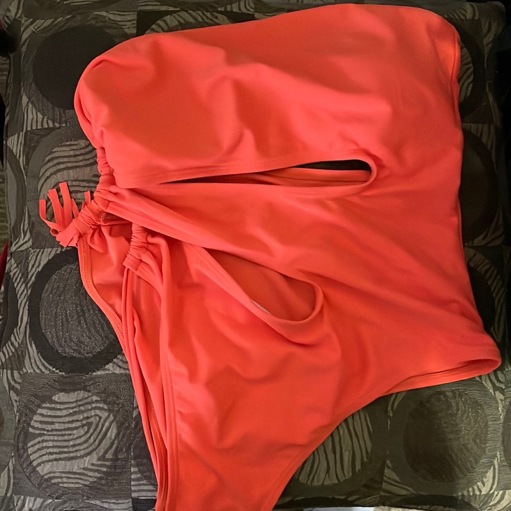 NEW One Piece Orange Swimsuit